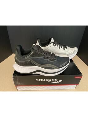 New! Womens Saucony Endorphin Shift 2 Black/White Running Shoes. Size 7. Awesome